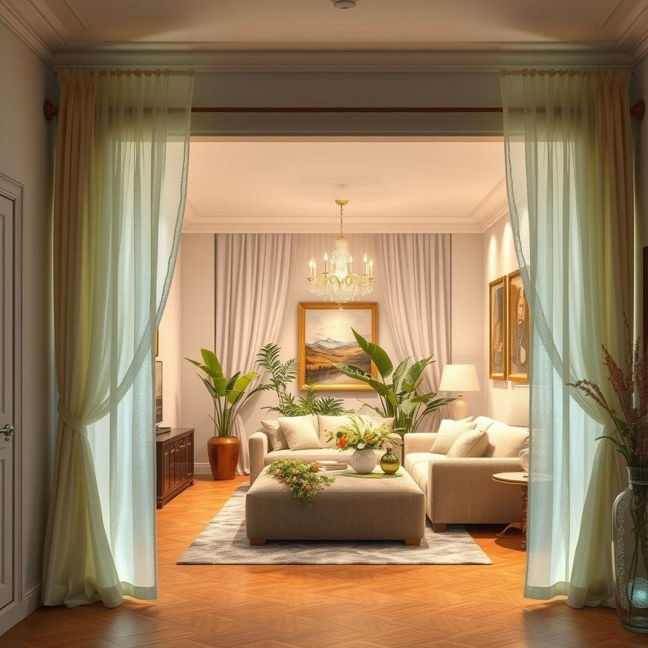 Dream : Entering a beautiful apartment in a dream