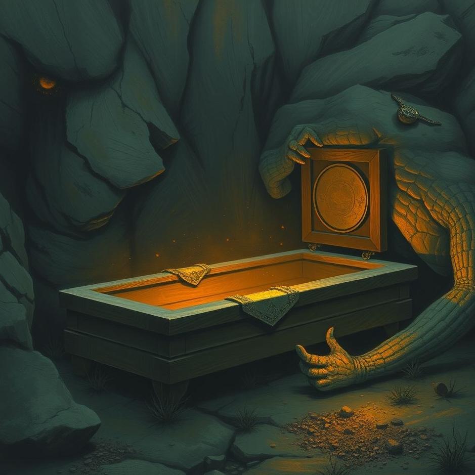 Dream Dictionary : Entering a coffin alive 