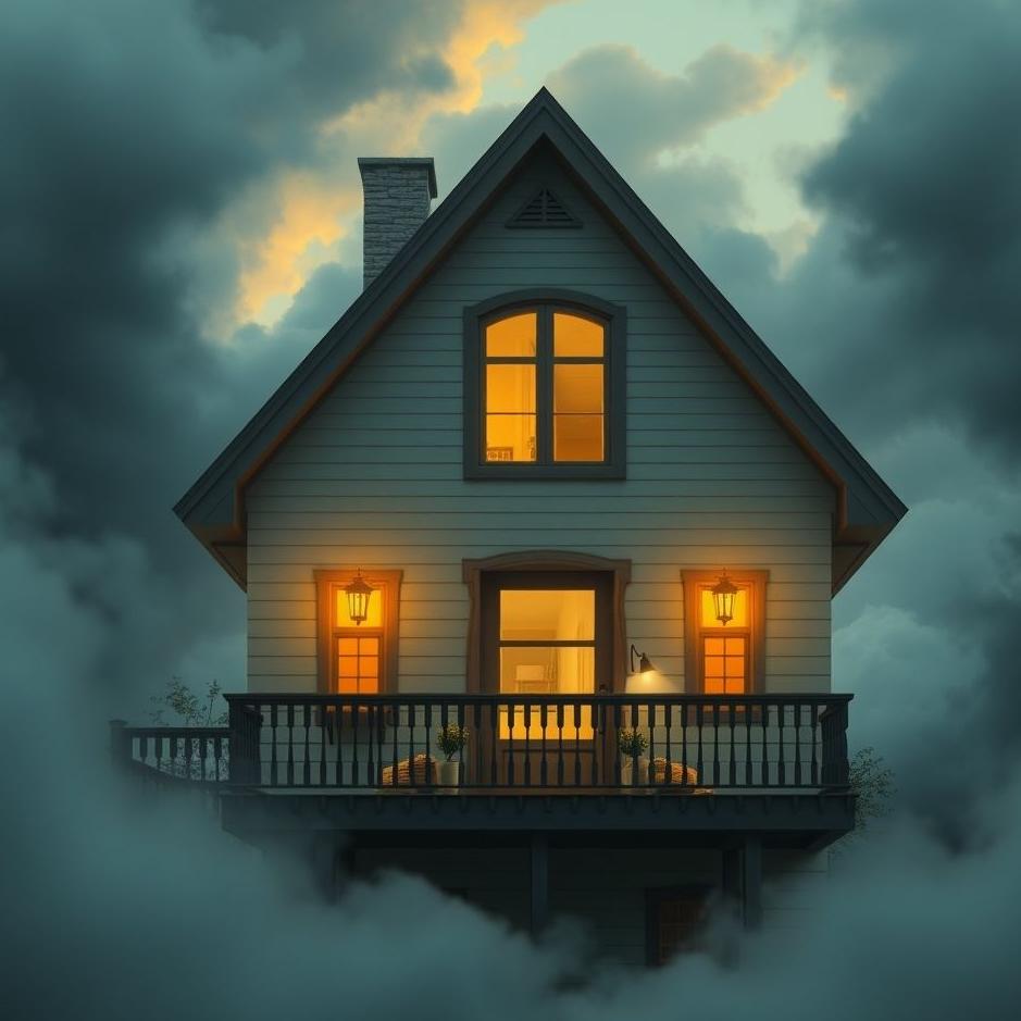 Dream : Entering a house from a balcony in a dream