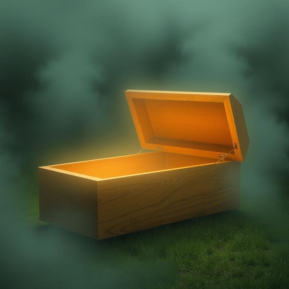 Dream Dictionary : Entering a live coffin 