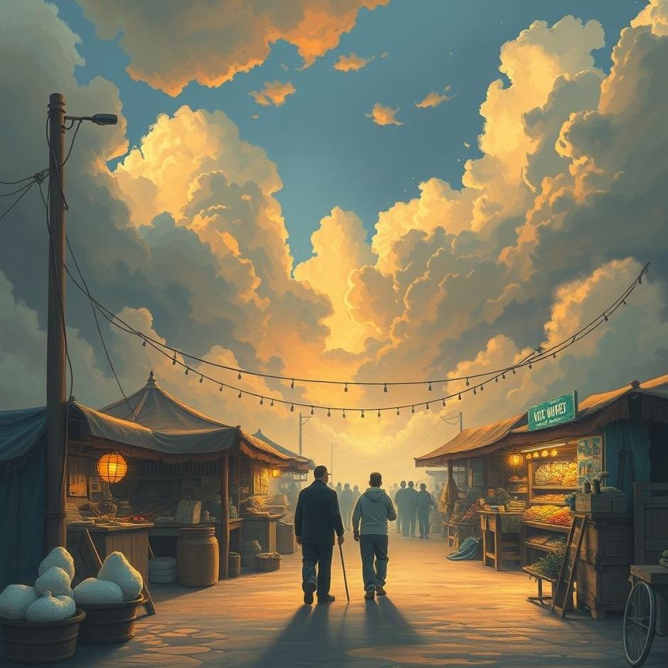 Dream : Entering a market in a dream