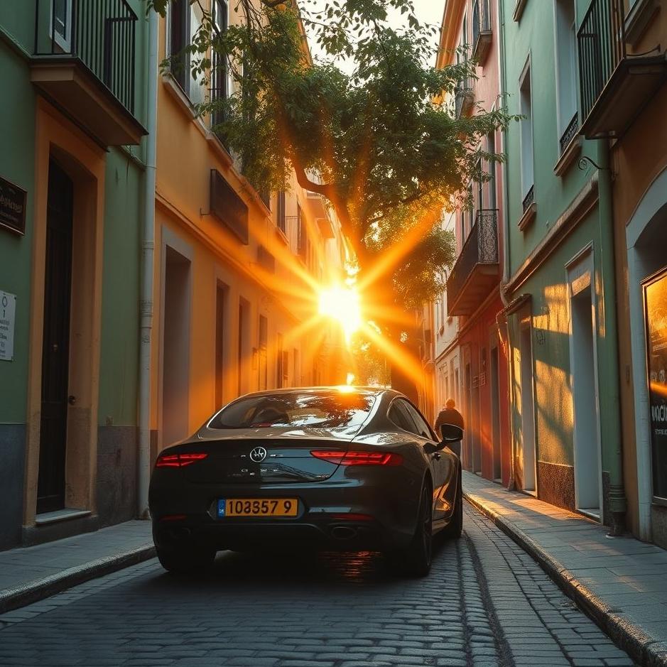 Dream Dictionary : Entering the narrow street by car