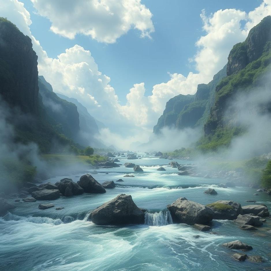 Dream Dictionary : Entering the river flowing in the dream