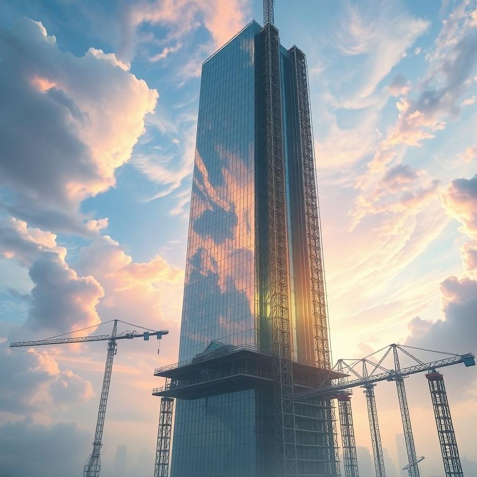 Dream Dictionary : Erecting a skyscraper in a dream