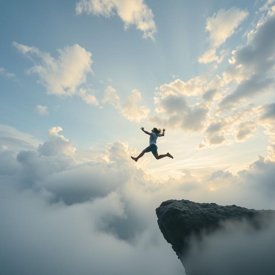 Dream Dictionary : Escape by jumping in the dream