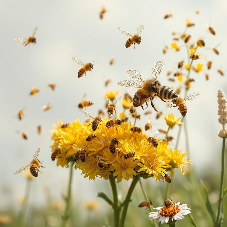 Dream Dictionary : Escape from a lot of bees in the dream