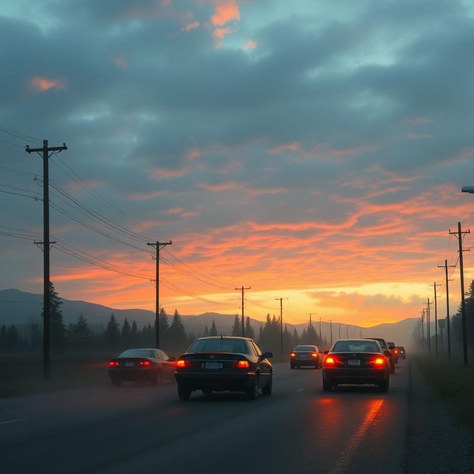 Dream : Escape from cars in the dream