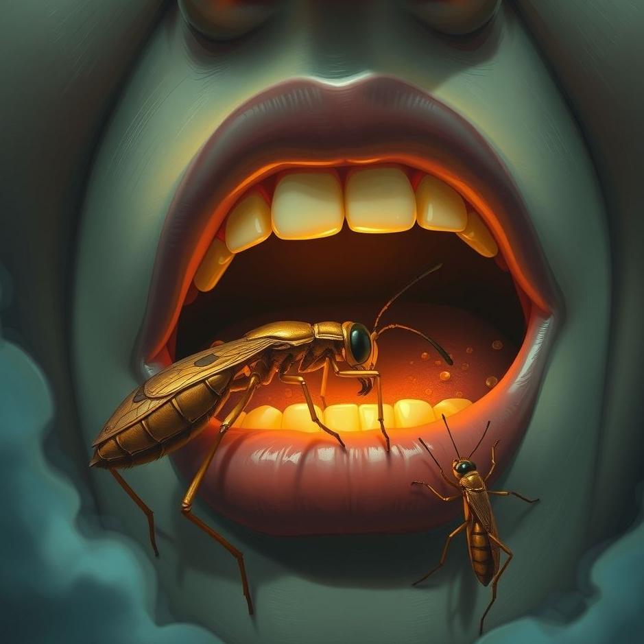 Dream Dictionary : Escape insects in the mouth in the dream