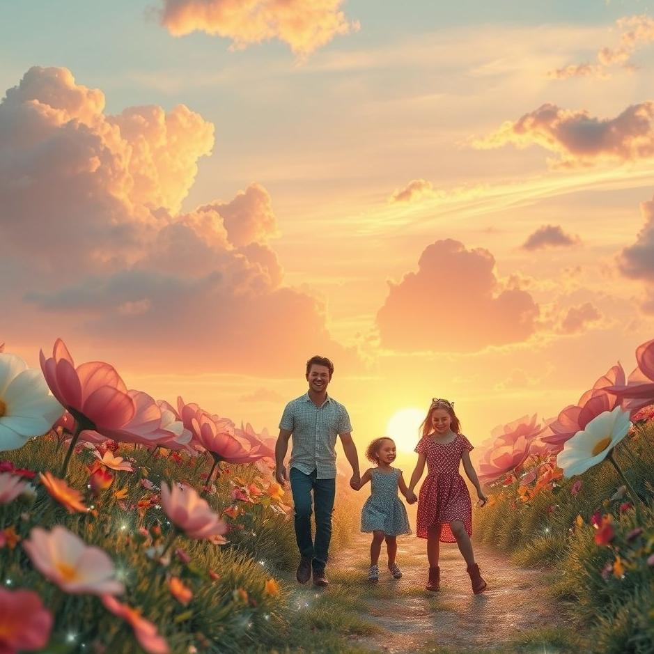 Dream : Escape with the family in the dream