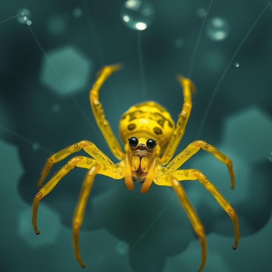 Dream : Escaping from a yellow spider in a dream