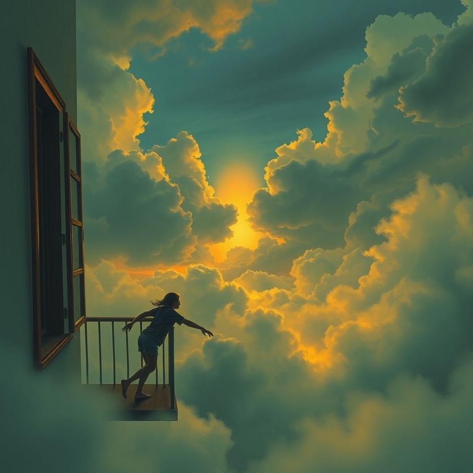Dream Dictionary : Escaping from the balcony in a dream