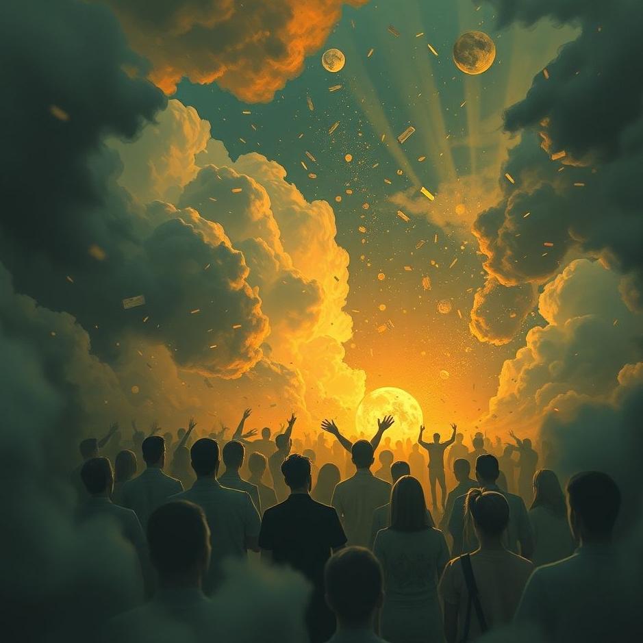 Dream : Escaping from the crowd in a dream