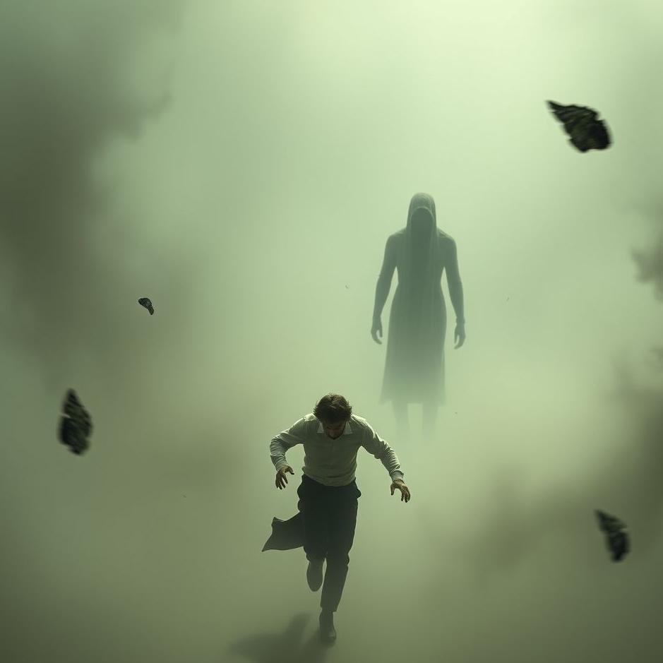 Dream : Escaping from two people in a dream