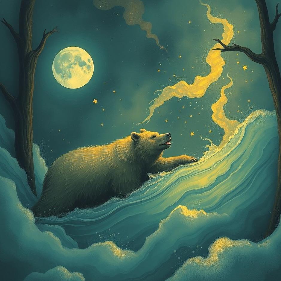 Dream : Escaping the bear in the dream