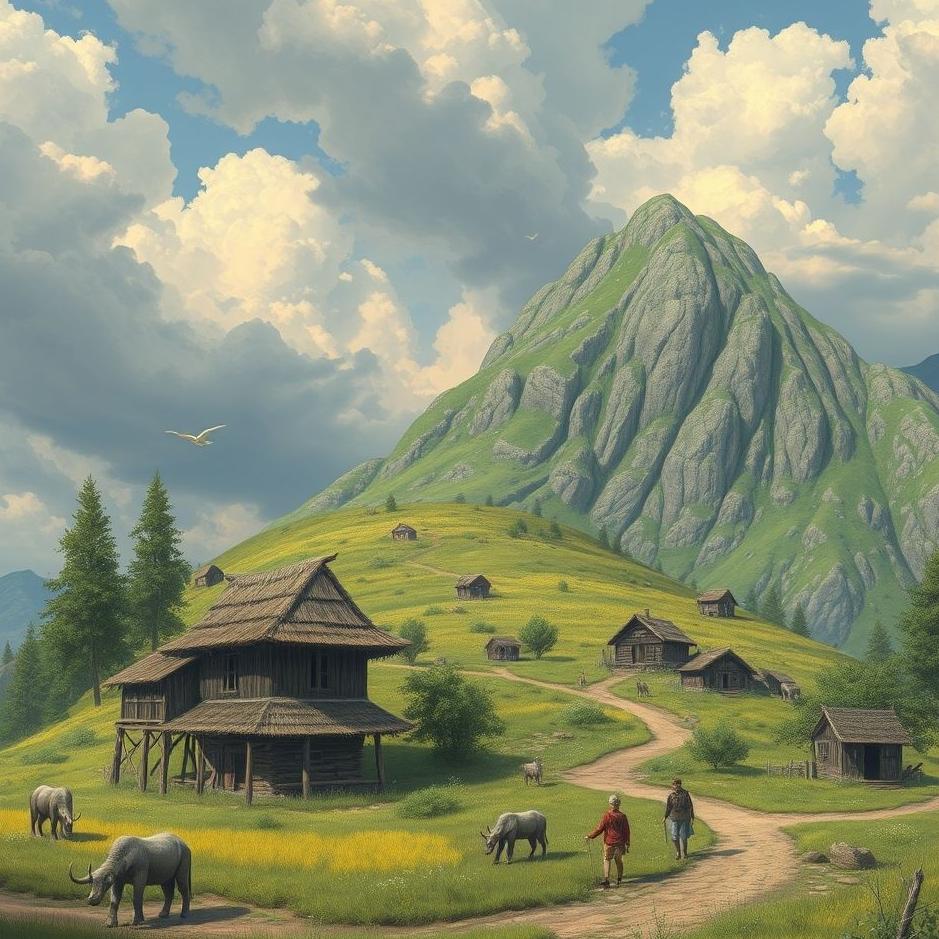 Dream : Establishing a village in a dream