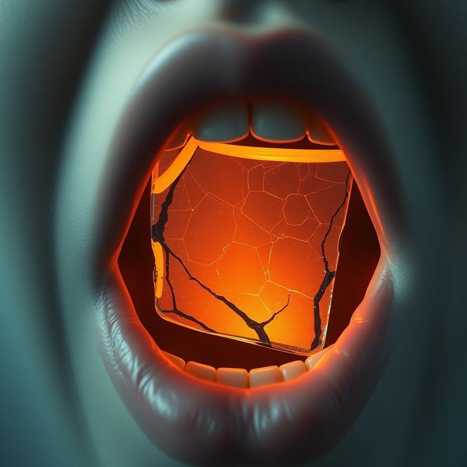 Dream Dictionary : Exit the glass piece from the mouth in the dream