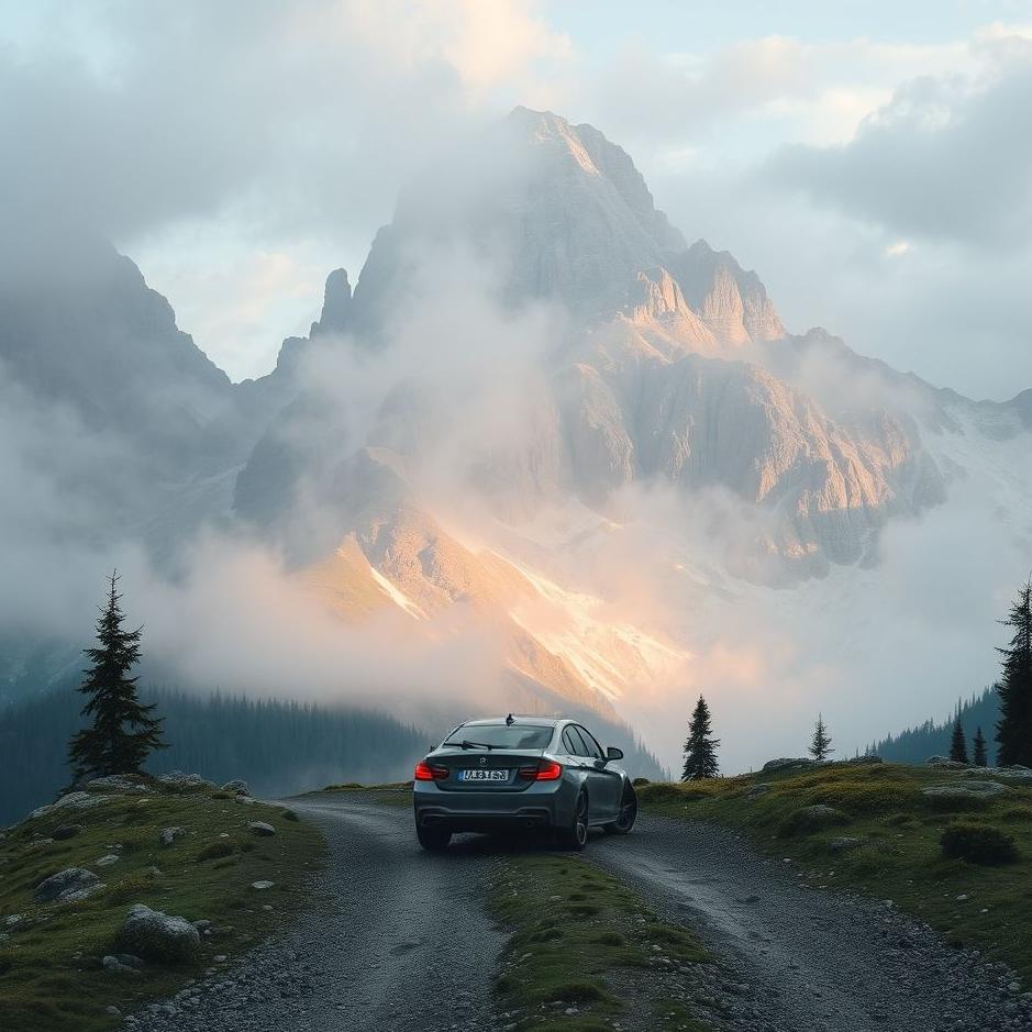 Dream Dictionary : Exit the mountain with the car in the dream