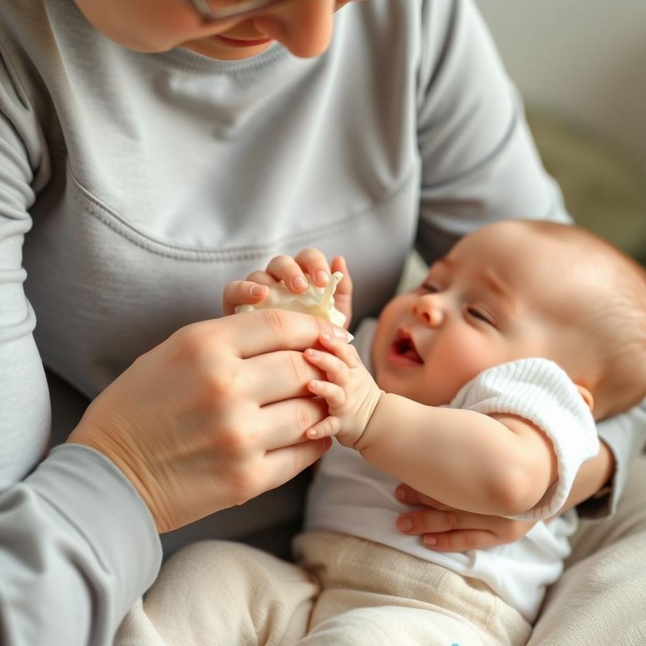 Dream : Expressing milk to a baby