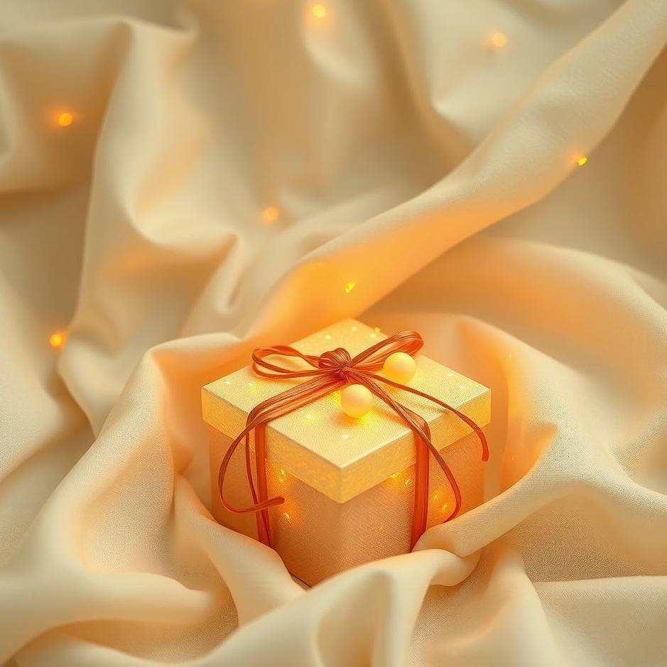 Dream : Fabric as a gift in a dream