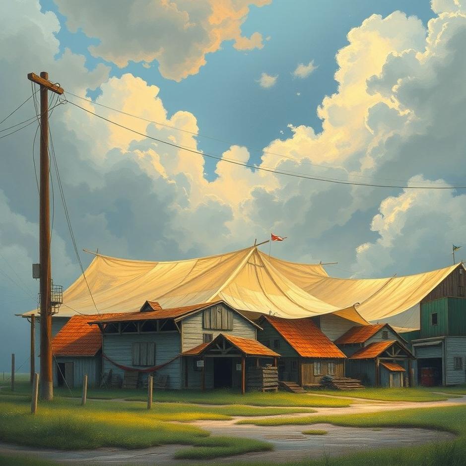 Dream : Fabric warehouse in a dream