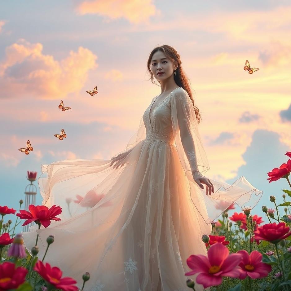 Dream : Fahriye Evcen in a Dream