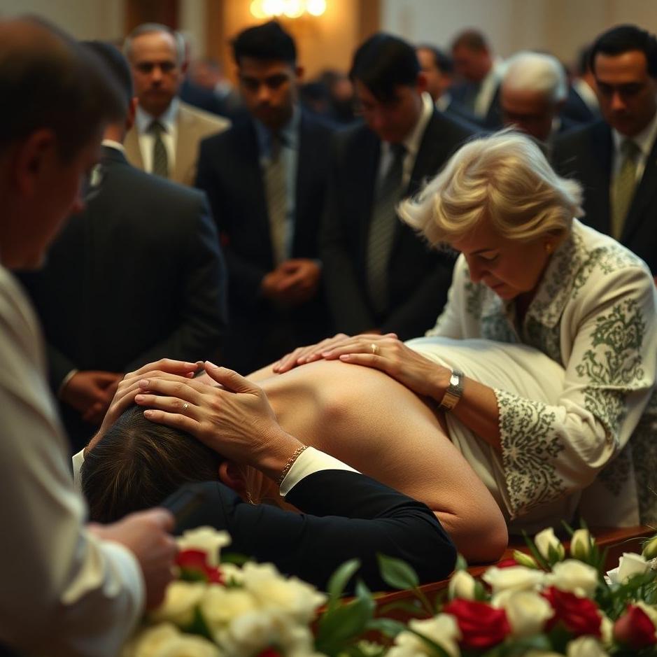 Dream : Fainting at a funeral 