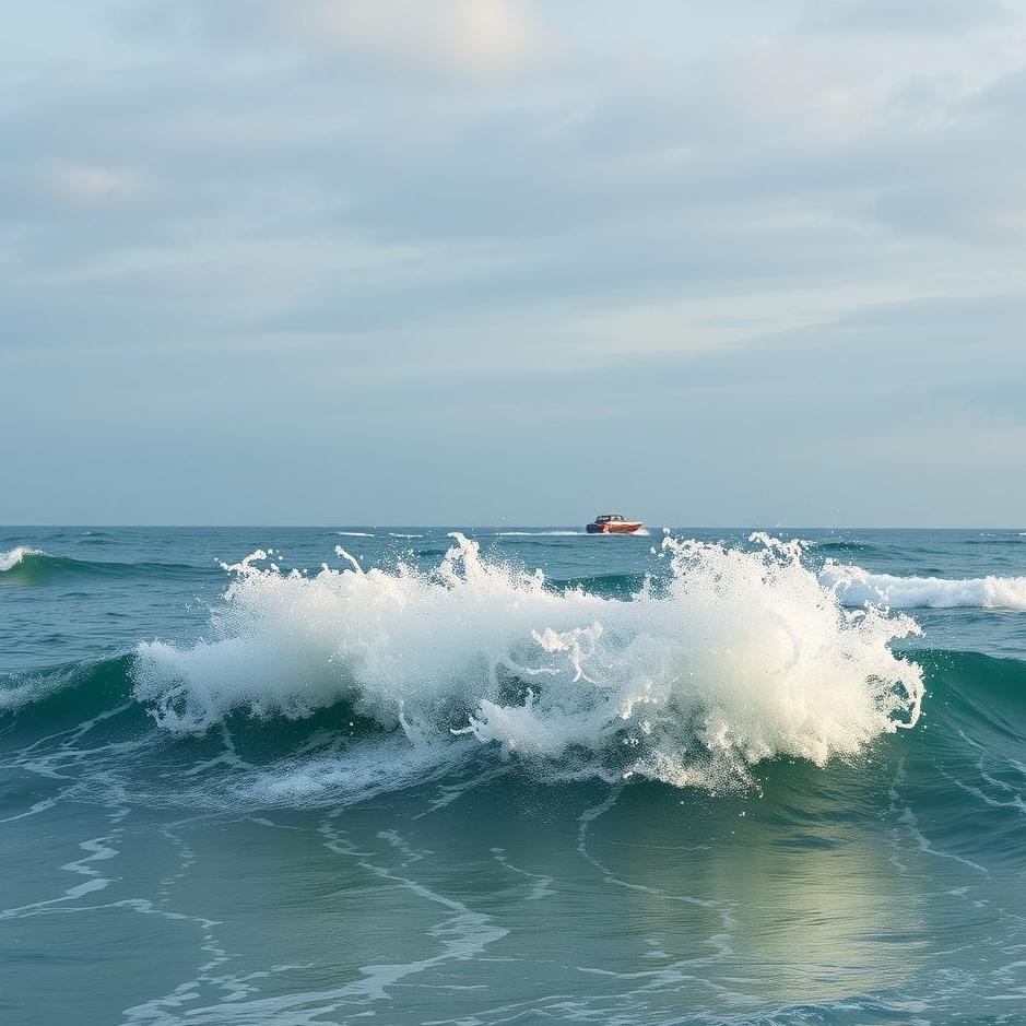 Dream : Falling and get rid of the sea by car in the dream