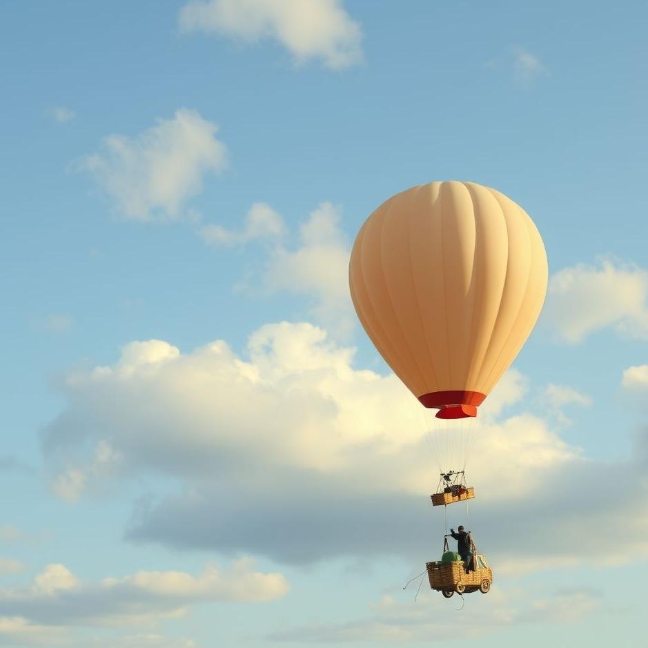 Dream : Falling balloon in a dream