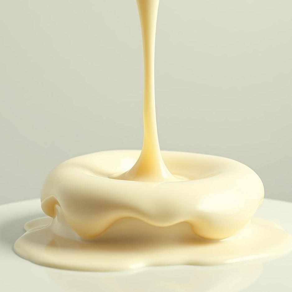 Dream : Falling down on cream in a dream