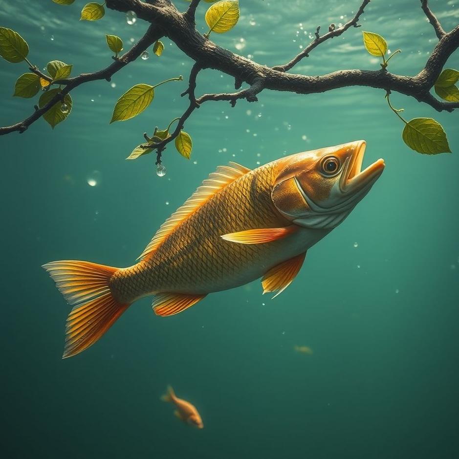 Dream : Falling fish from the tree in the dream