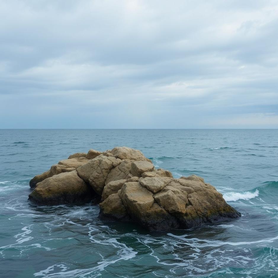 Dream : Falling from rocks into the sea in a dream