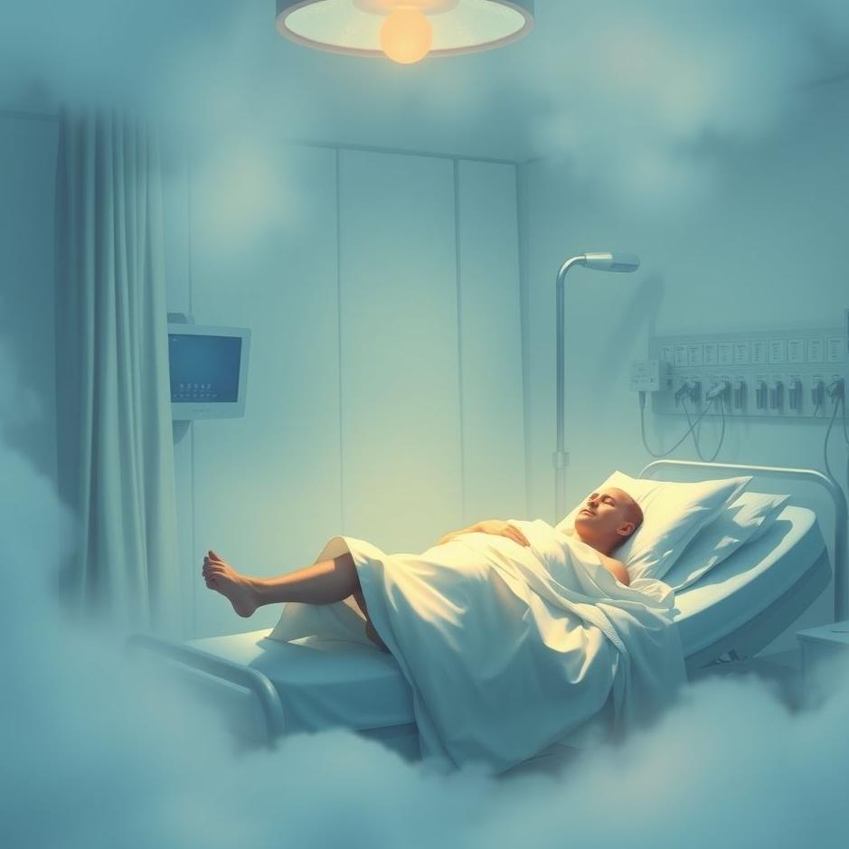 Dream : Falling in love in a hospital in a dream