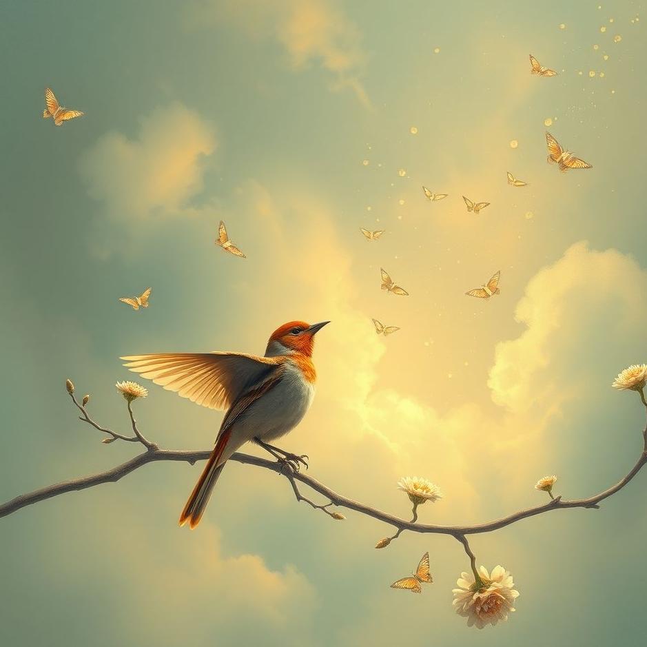 Dream : Falling in love with a bird in a dream