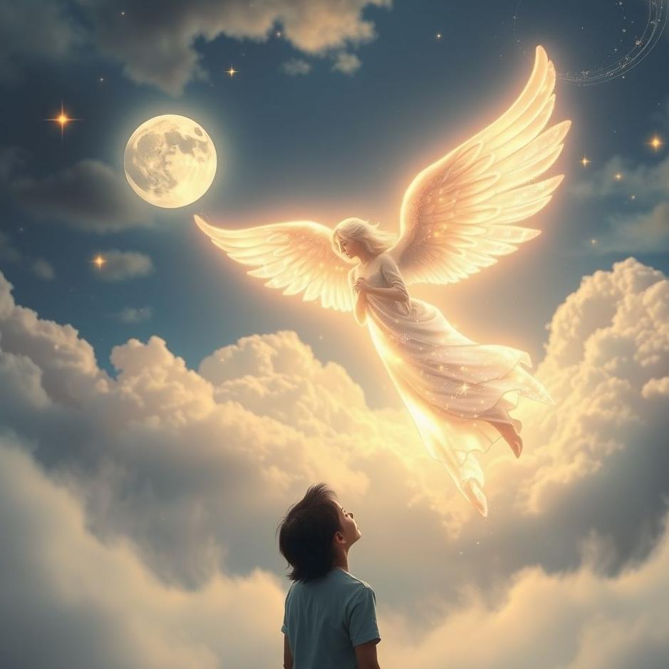 Dream : Falling in love with an angel in a dream