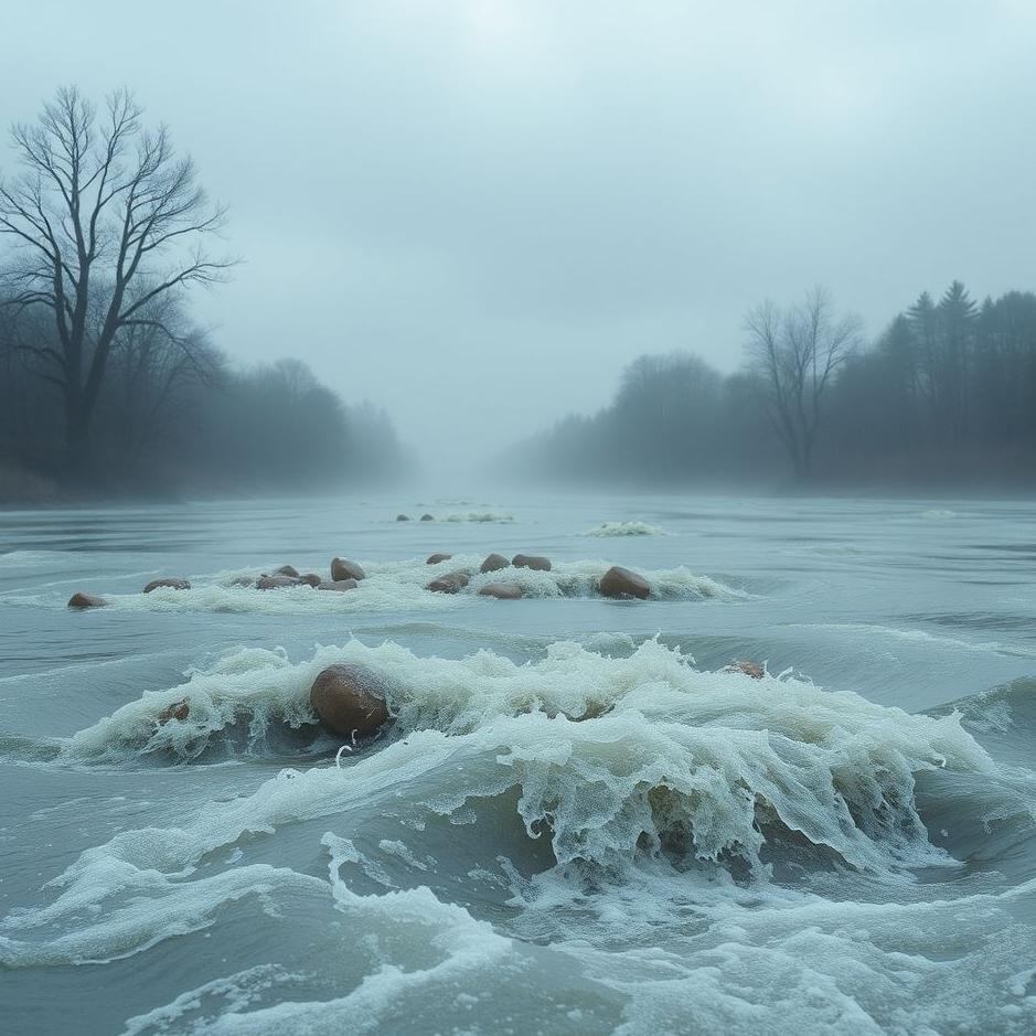 Dream : Falling into a flood in a dream