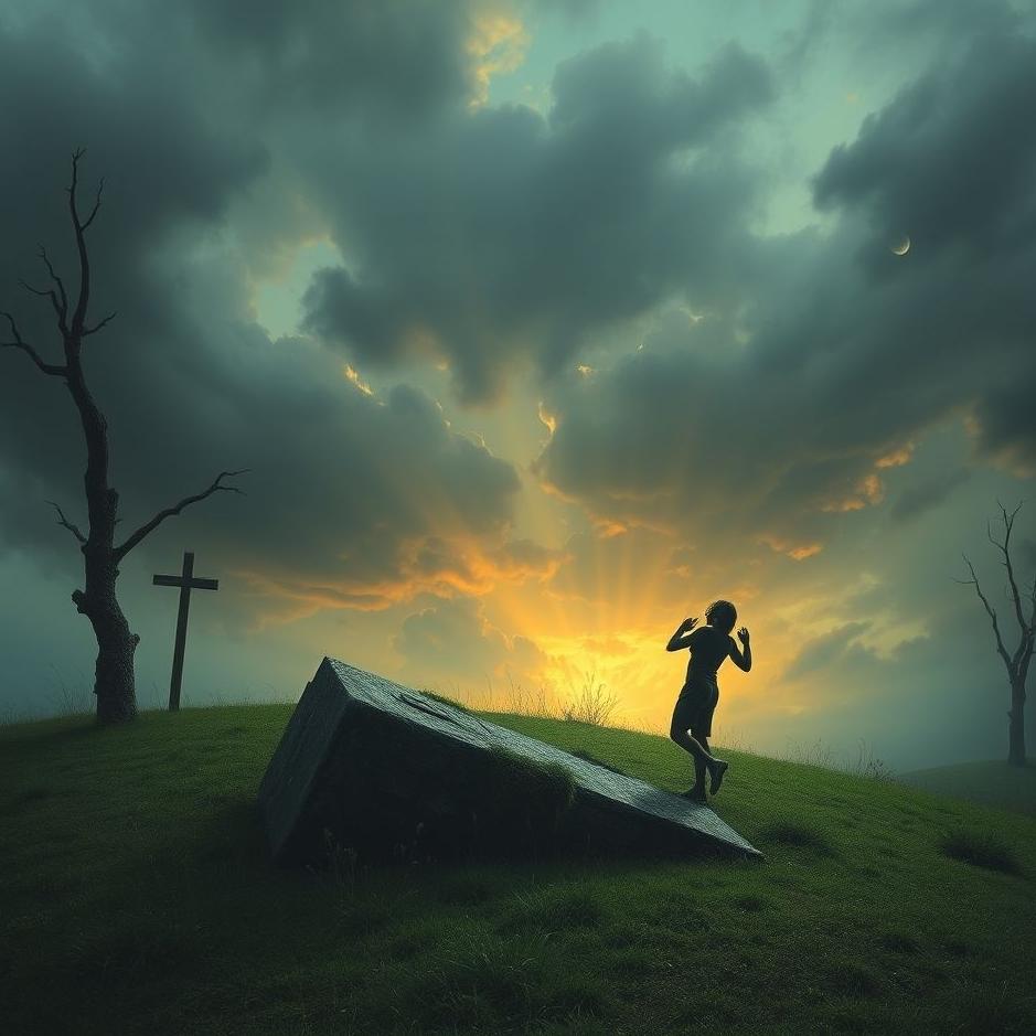 Dream : Falling into a grave in a dream