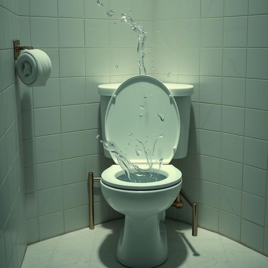 Dream : Falling into a toilet in a dream