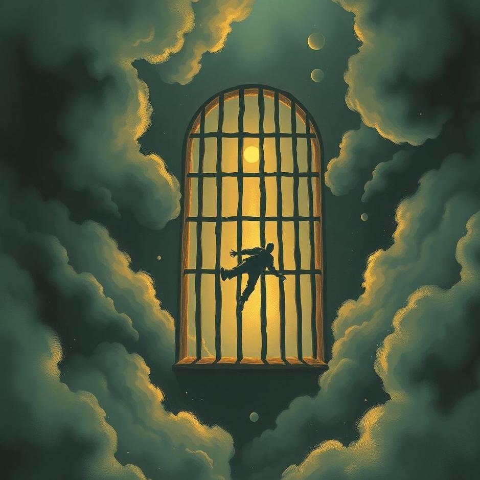 Dream : Falling into prison in a dream