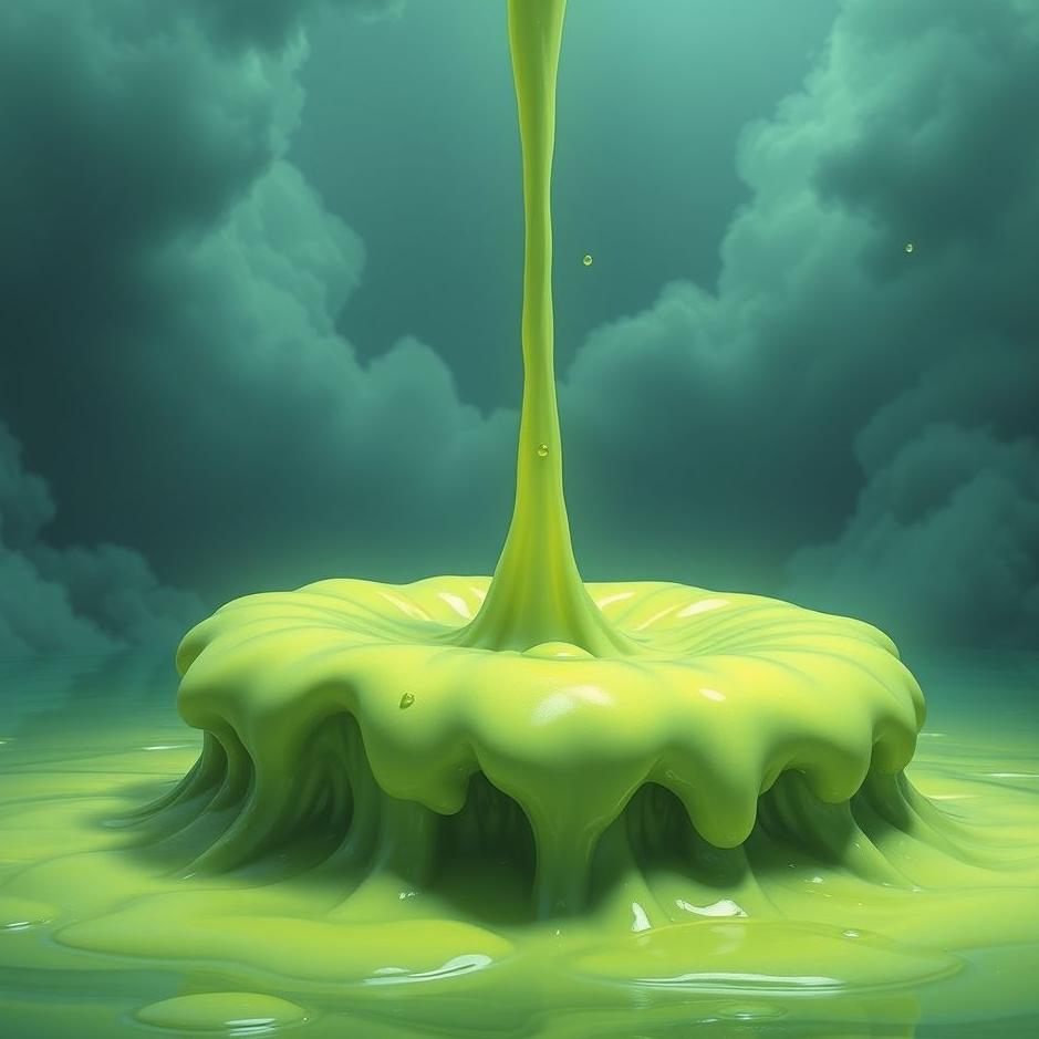 Dream : Falling into slime in a dream