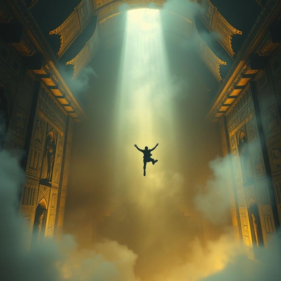 Dream : Falling into the open tomb in the dream