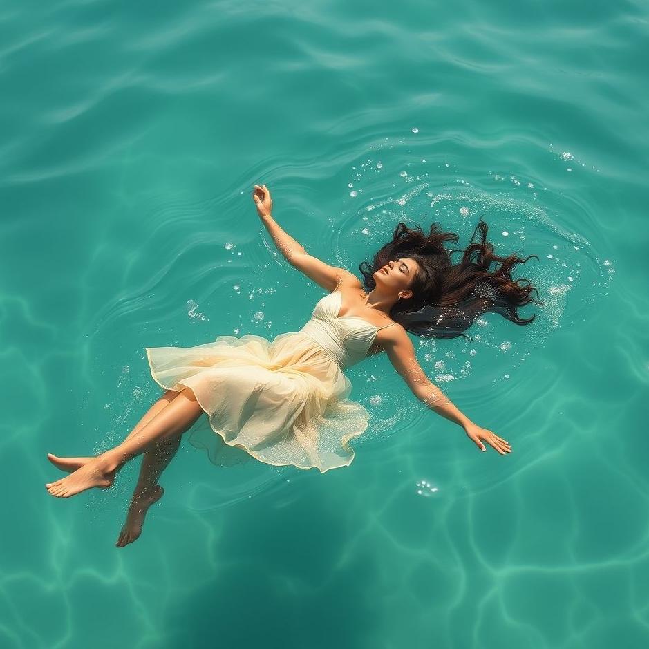 Dream : Falling into the water with your lover in a dream