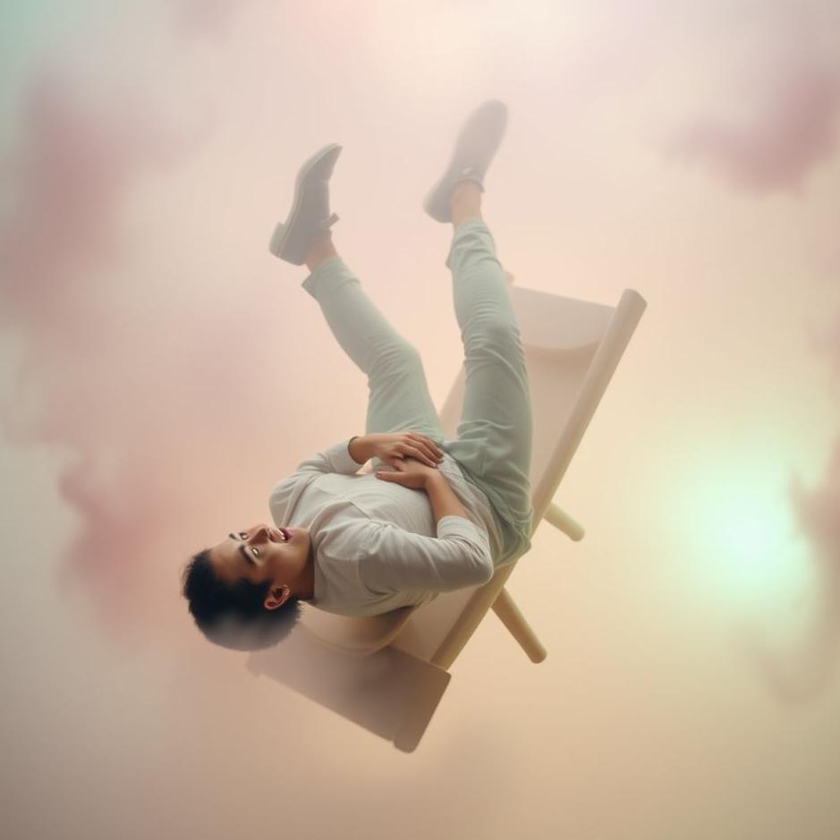 Dream : Falling off a chair in a dream