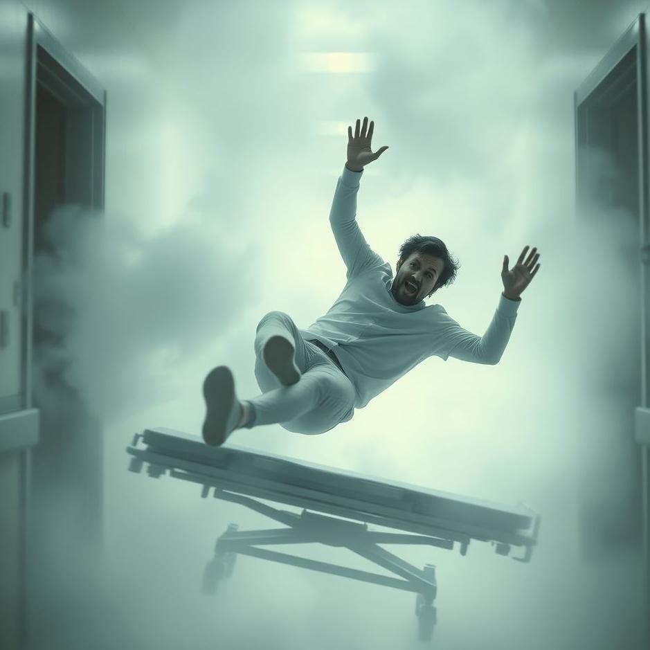 Dream : Falling off a stretcher in a dream