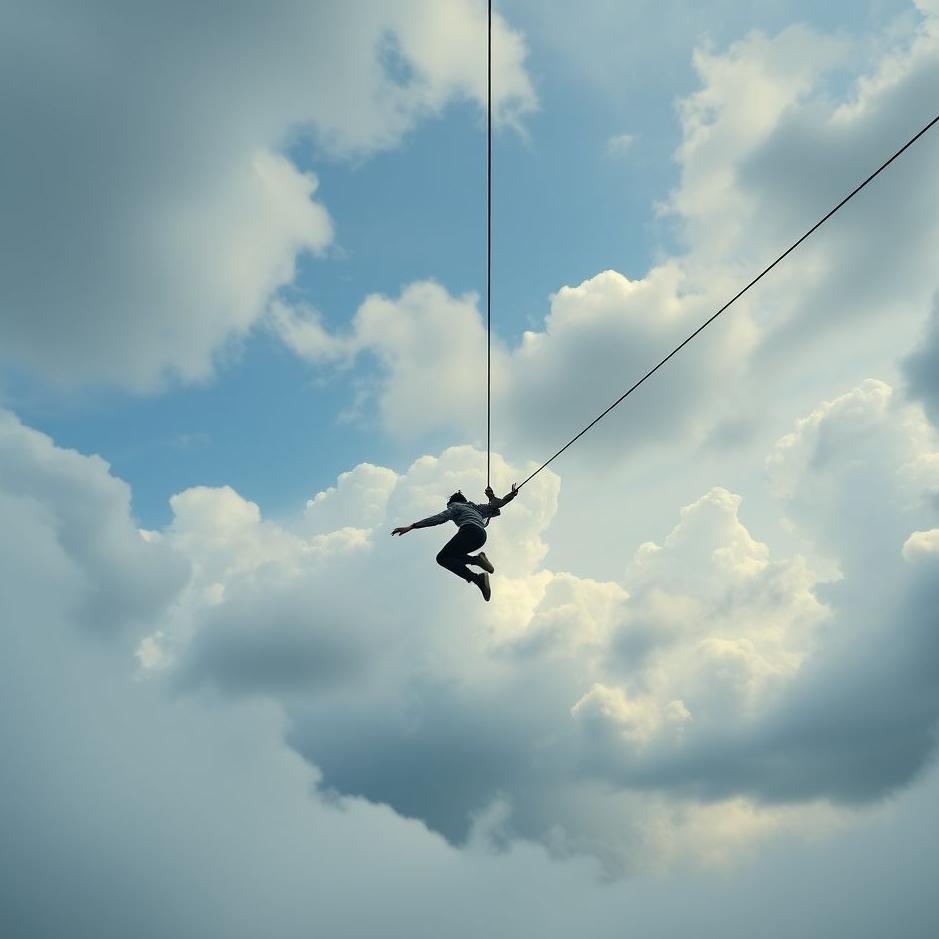 Dream : Falling off the rope in a dream