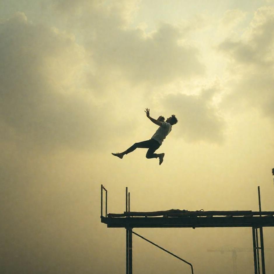 Dream : Falling off the scaffold in a dream