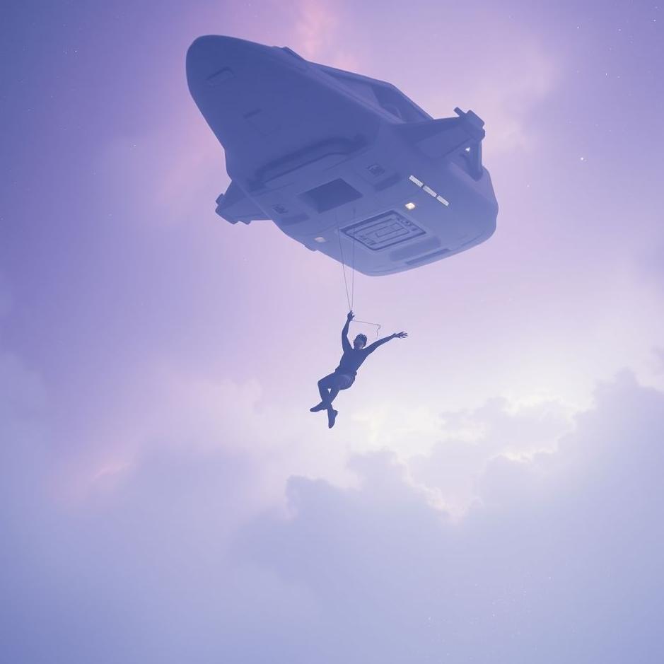 Dream : Falling off the shuttle in a dream