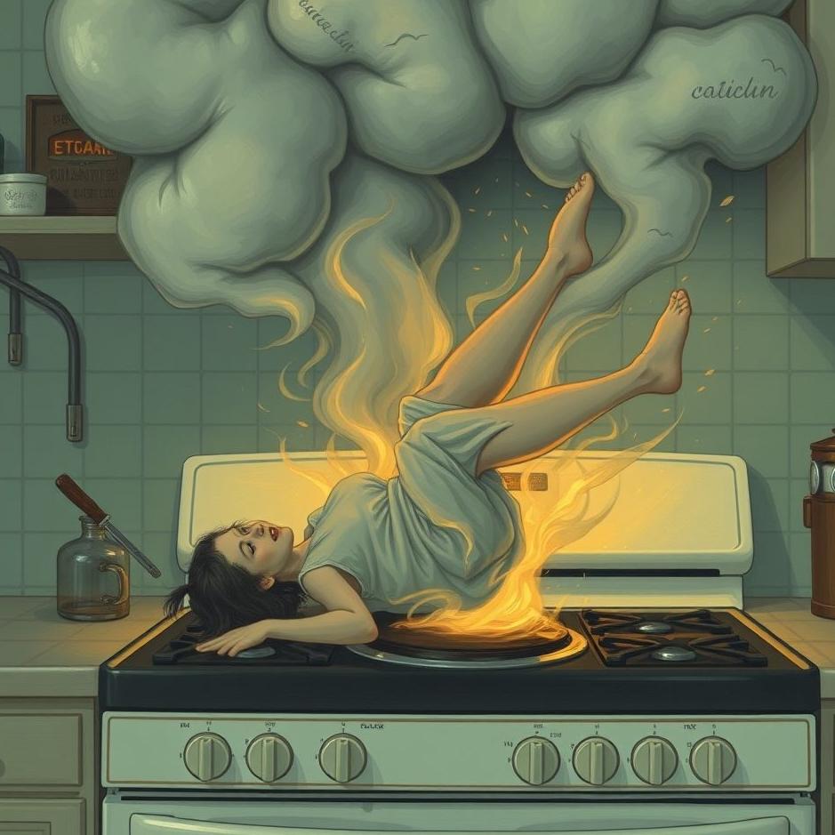 Dream : Falling on a stove in a dream