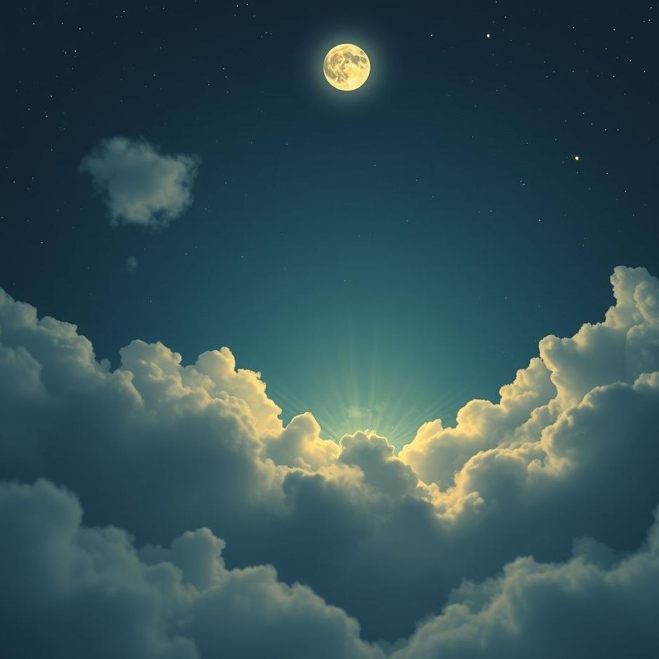 Dream : Falling on the moon in the dream