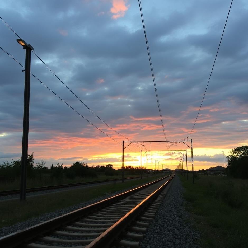 Dream : Falling on the rails in a dream