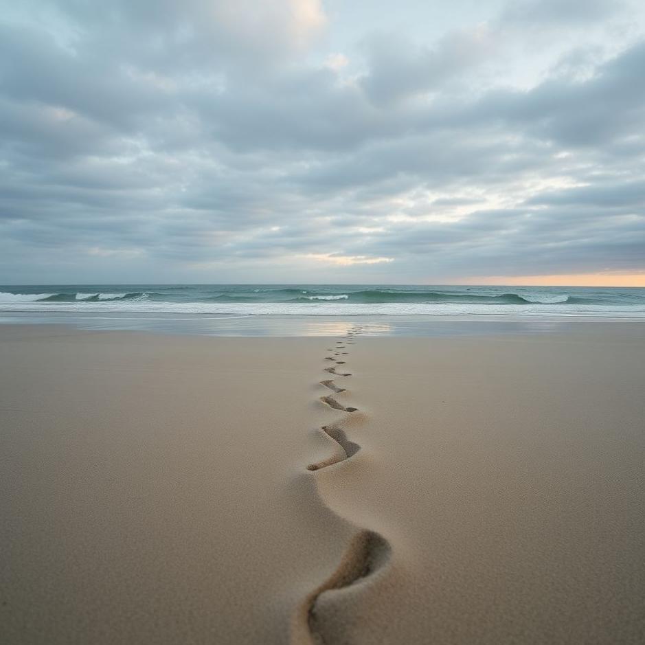 Dream : Falling on the sand in a dream